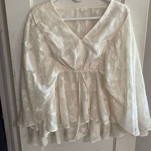 Cottage-White Blouse